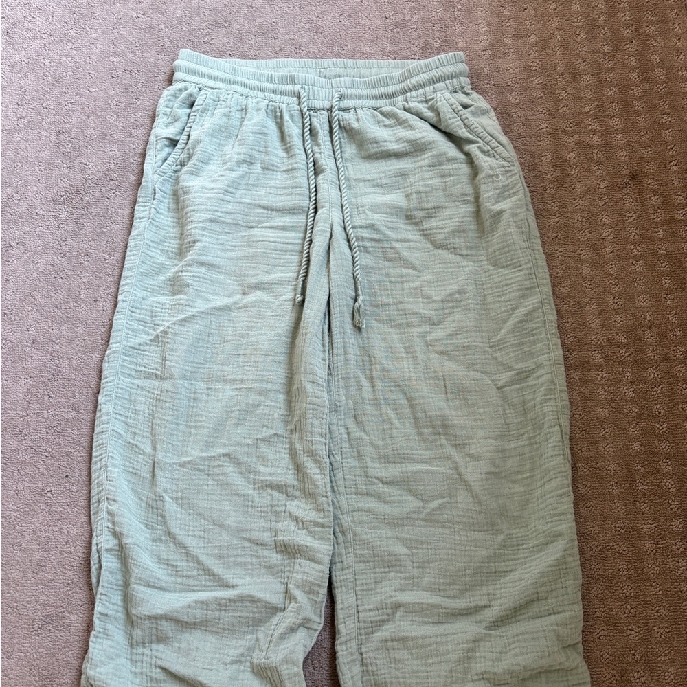 Tommy Bahama Sage Green Drawstring Pants